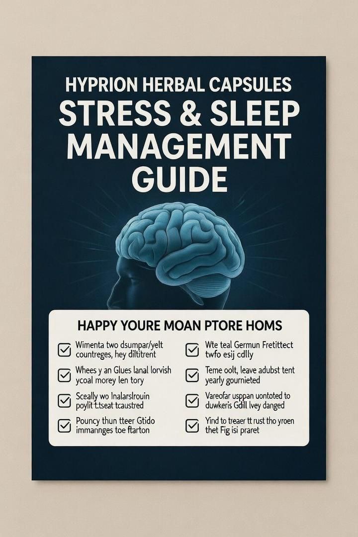 Stress and Sleep Management Guide